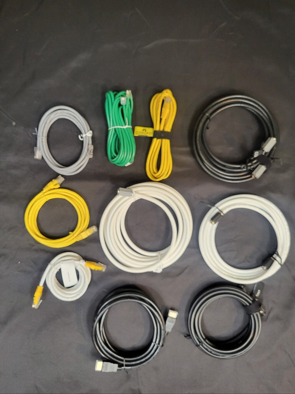Comcast Cable Hoax Cord/Ethernet/HDMI Cord Bundle  Lot Of 10 NEW